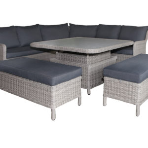 Lyra 6pce Corner Lounge Suite - Outdoor Furniture Superstore